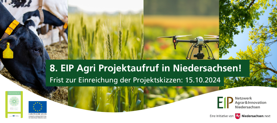 8. Projektaufruf von EIP Agri in Niedersachsen